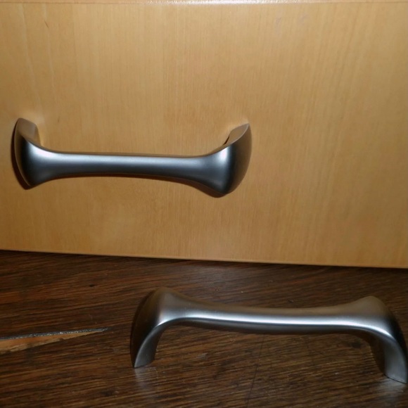 NIP IKEA Modest Satin Nickel Handles - Picture 8 of 9